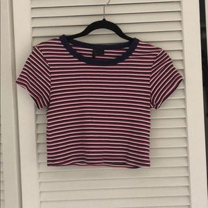 Stripped crop top